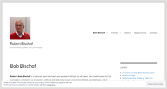 Desktop Screenshot of bobbischof.com