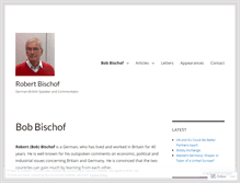 Tablet Screenshot of bobbischof.com